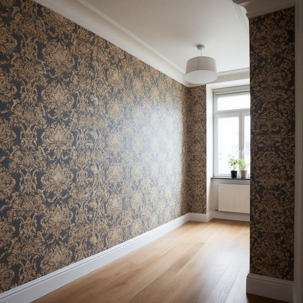 Как поклеить обои за батареей под окном не снимая батарею?