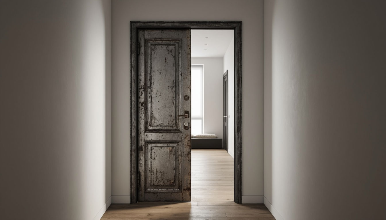 железная дверь