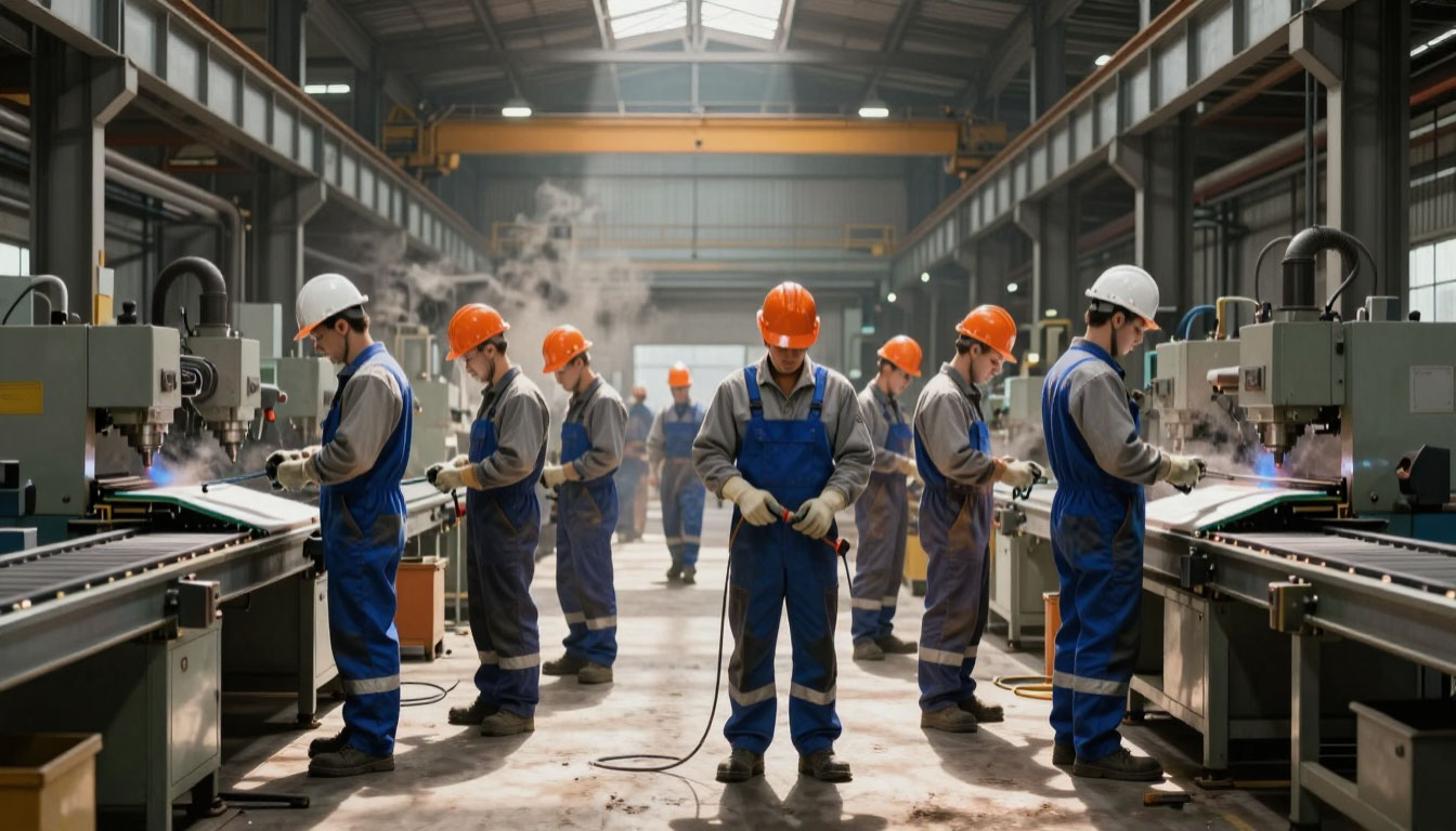 персонал завода