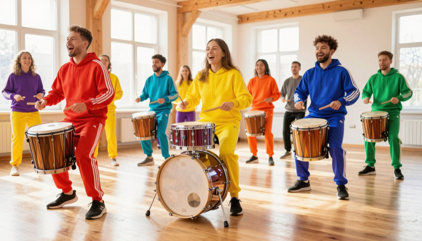 мастер класс на барабанах