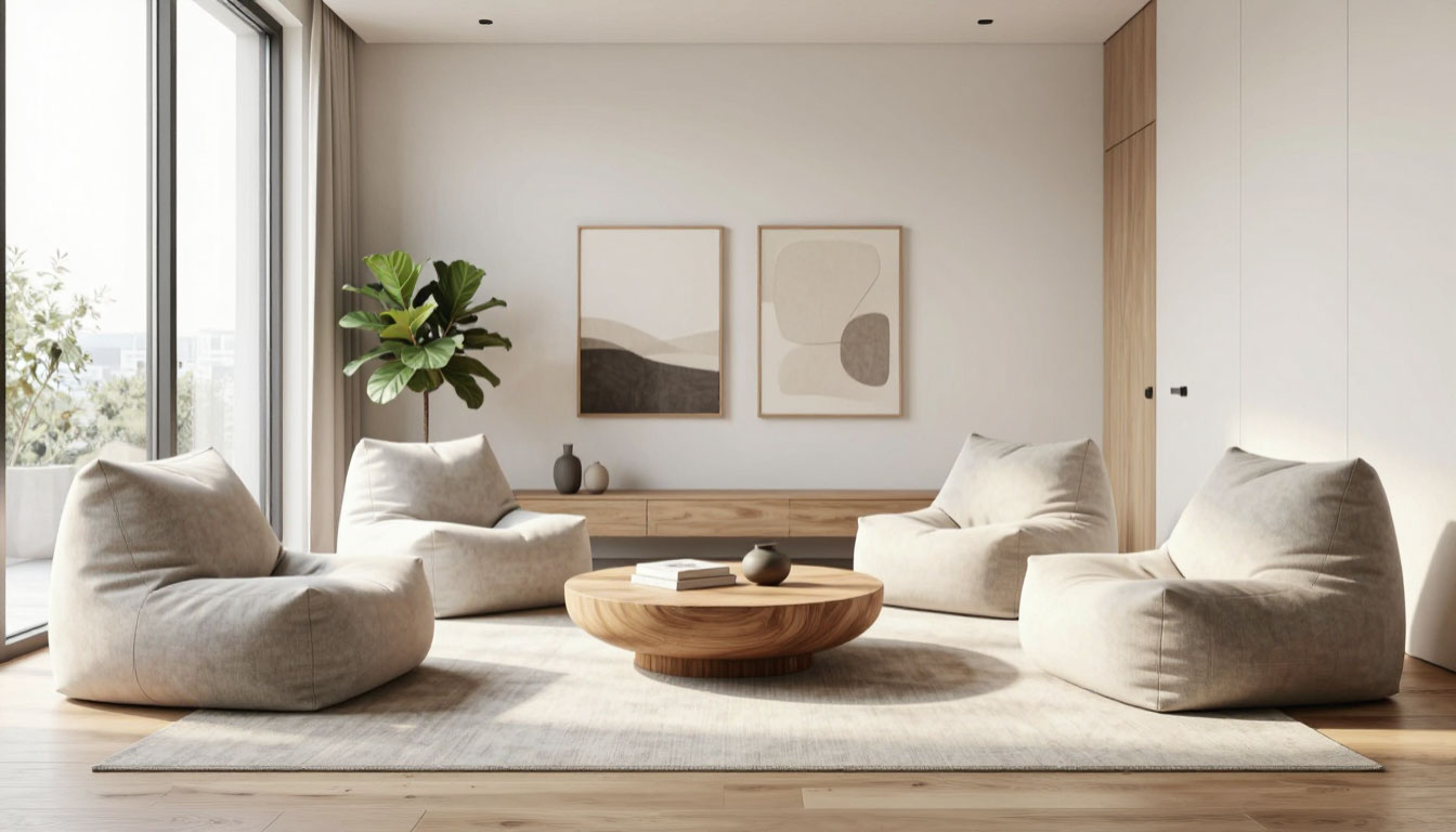 бескаркасная дизайнерская мебель