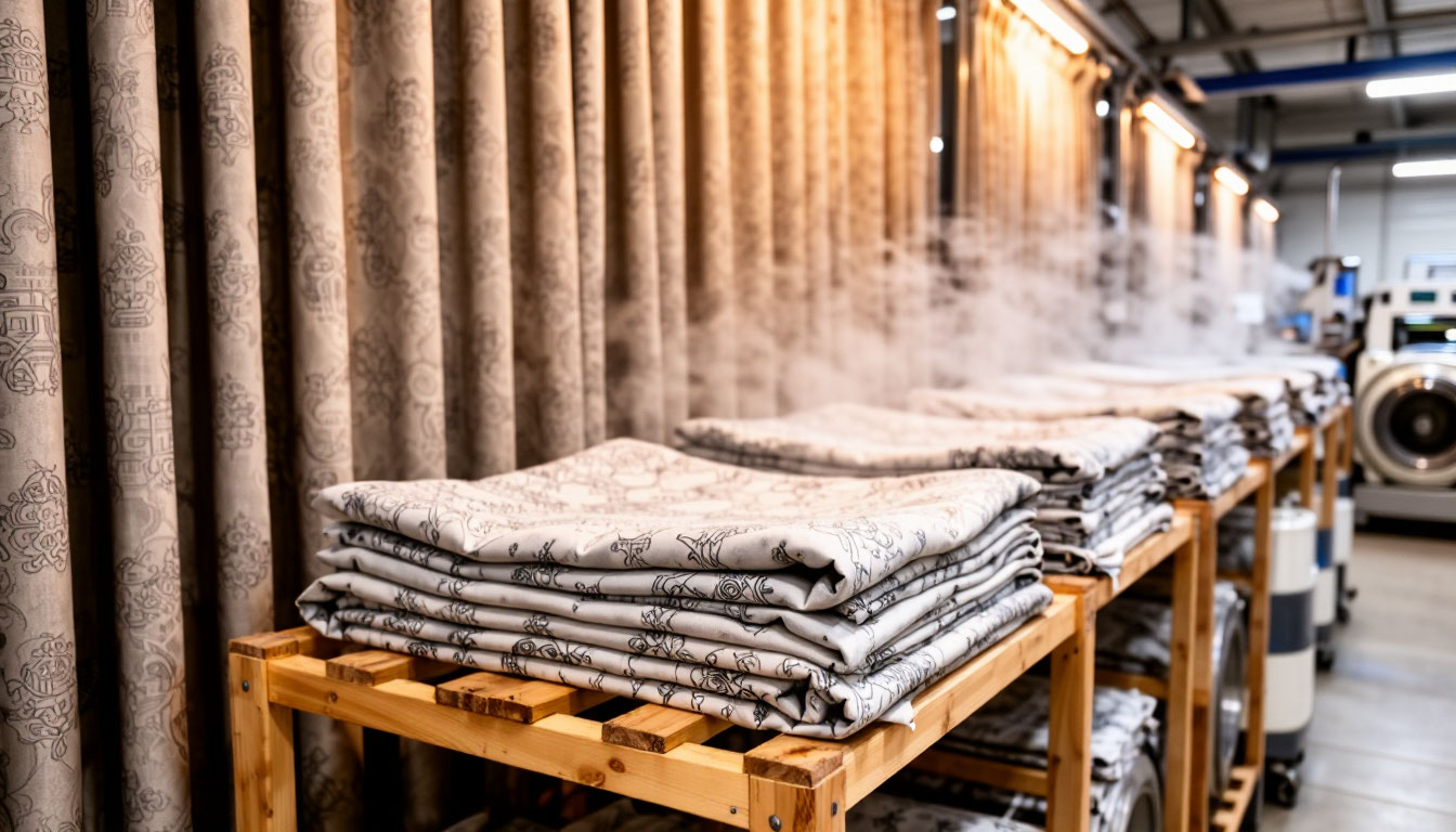 Химчистка штор в Москве: почему пыль внутри ткани опаснее, чем кажется